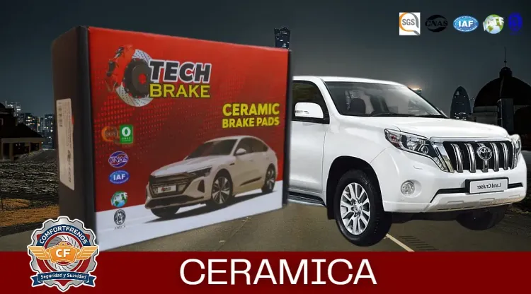 Pastillas De Freno Cerámicas Traseras Tx/ Txl / Fortuner